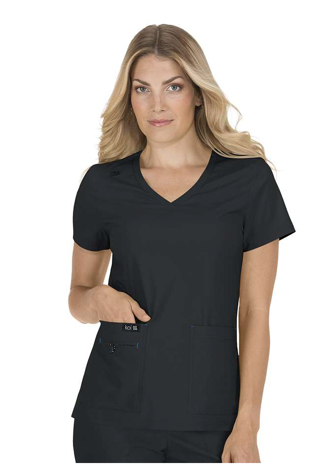 Koi Basics Becca Top