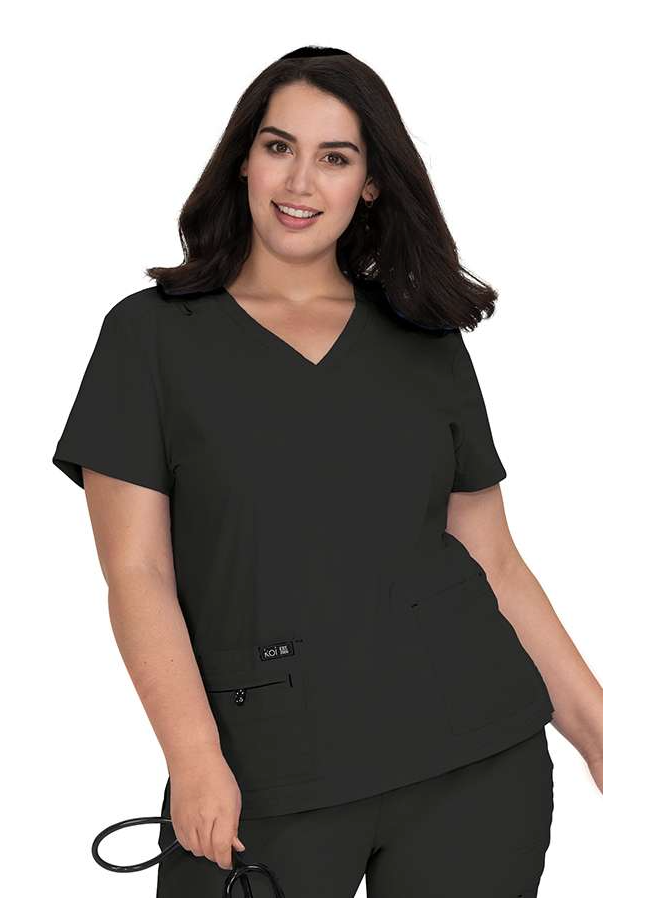 Koi Basics Becca Top