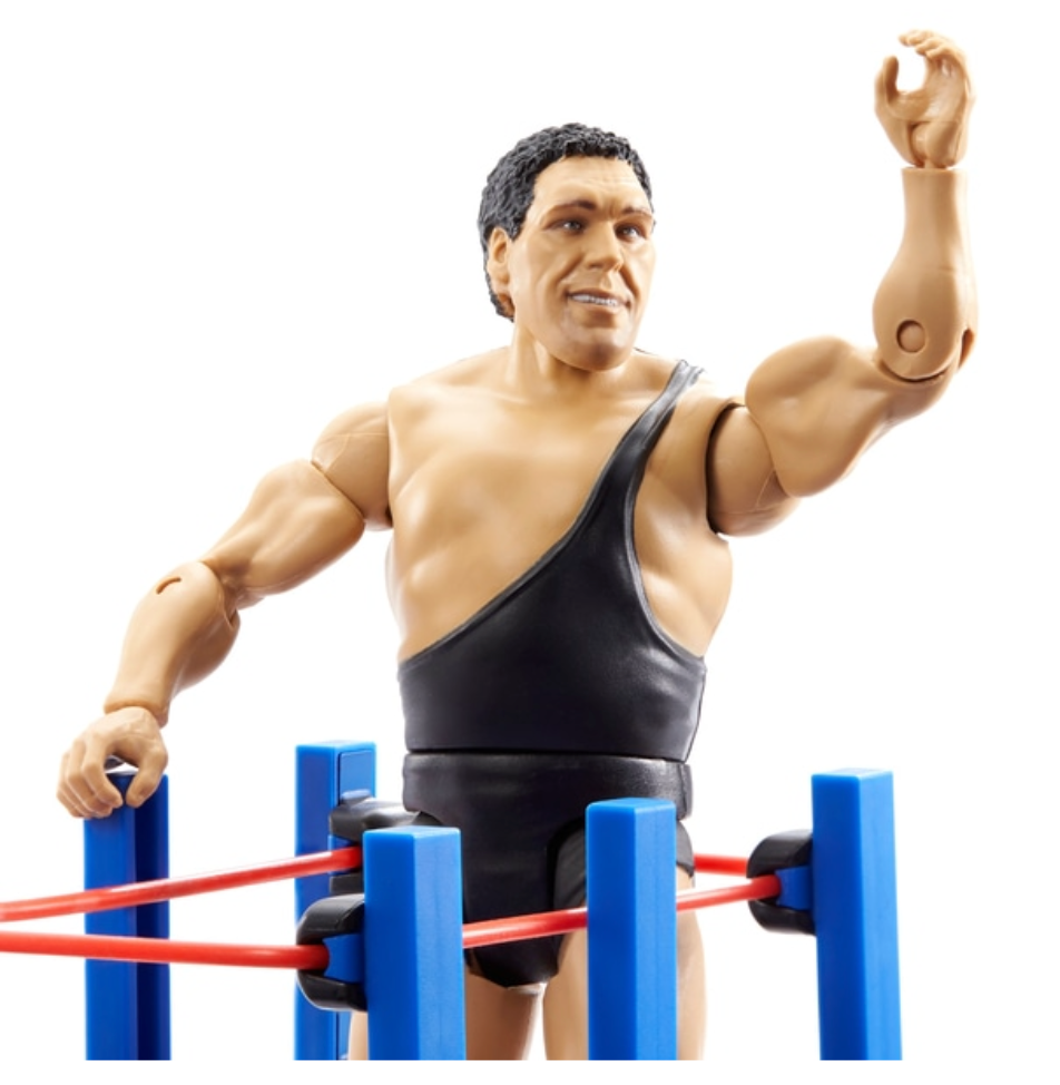 WWE WrestleMania Moments Andre The Giant and Ring Cart